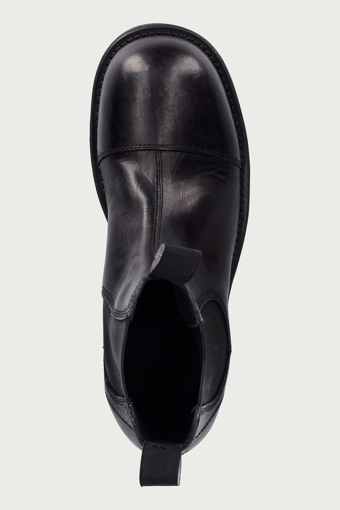 MM6 Maison Margiela sztyblety męskie skórzane czarny SH1WU0014.P7431