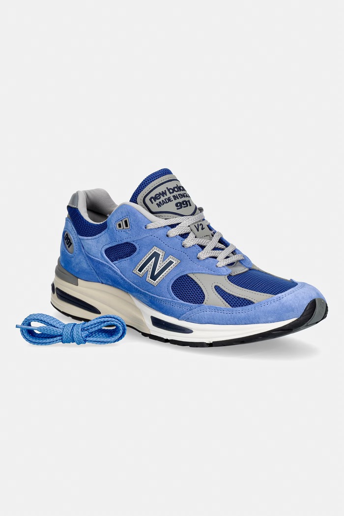 New Balance Made in UK sneakersy męskie U991WB2 niebieski