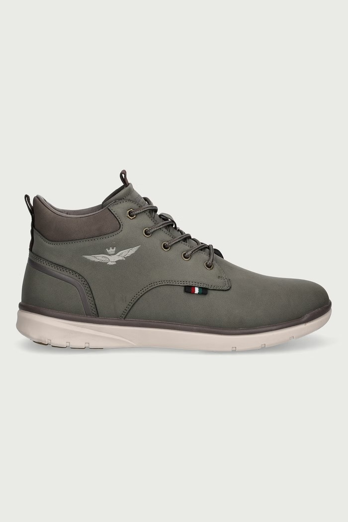 Aeronautica Militare STIVALETTO sneakersy męskie 262SC0335UCT04397.07301 szary AW26