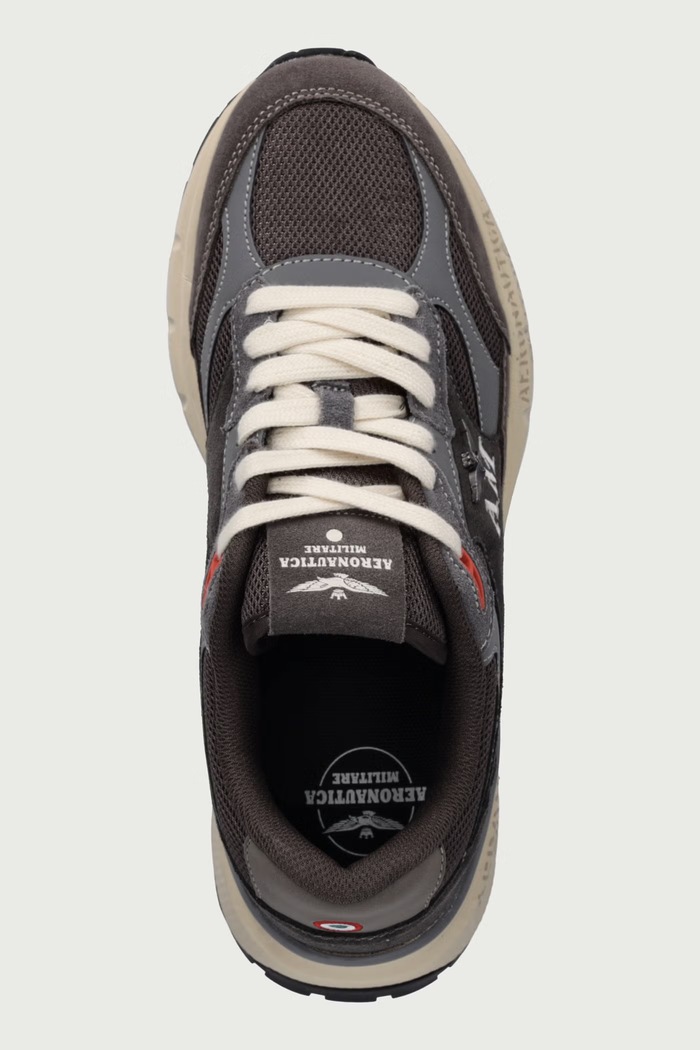 SNEAKERS sneakers pánske Aeronautica Militare 262SC0318UCT04248.57662 hnedá