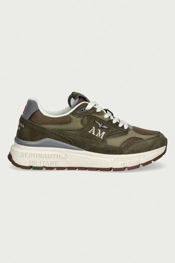Aeronautica Militare SNEAKERS tenisice za muškarce 262SC0318UCT04248.07255 zelena AW26