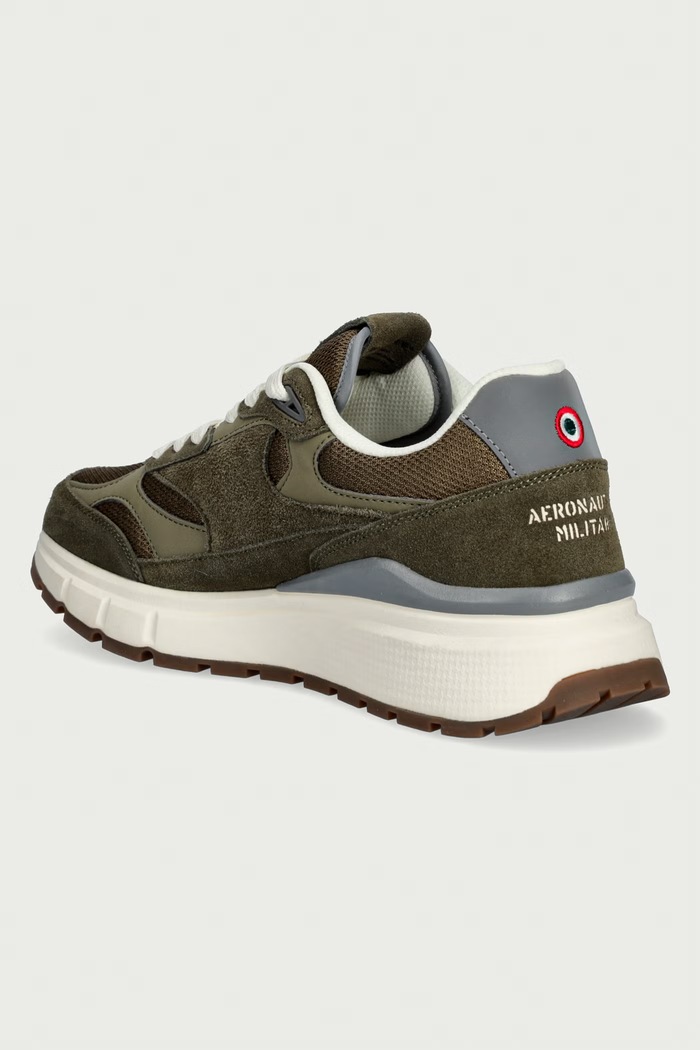 Obuća Aeronautica Militare SNEAKERS tenisice za muškarce 262SC0318UCT04248.07255 zelena