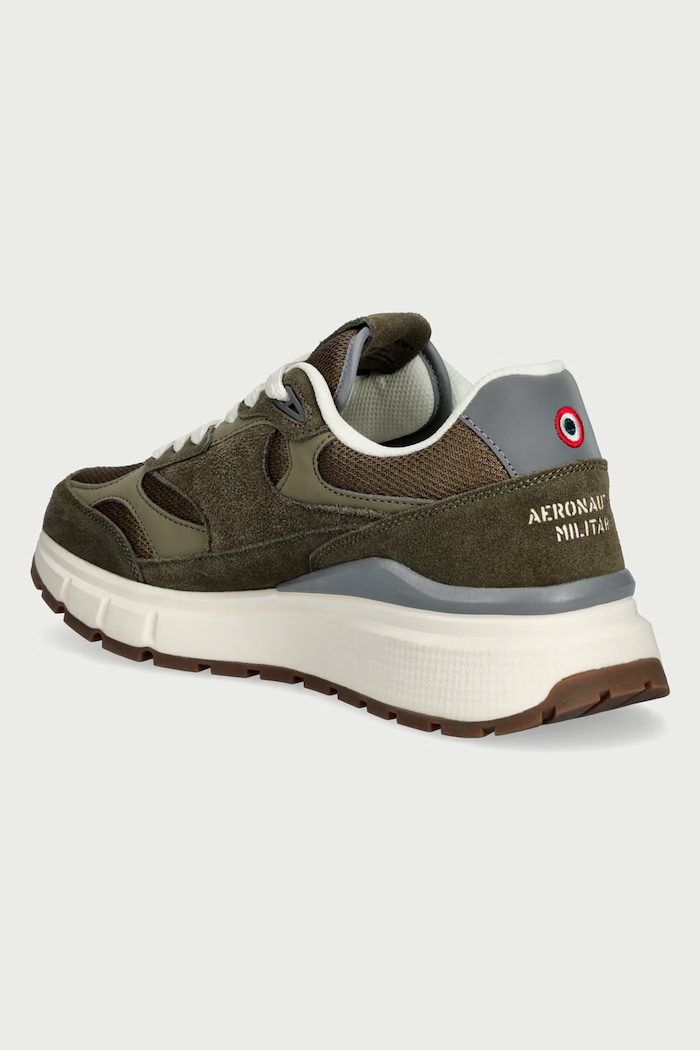 Obuća Aeronautica Militare SNEAKERS tenisice za muškarce 262SC0318UCT04248.07255 zelena