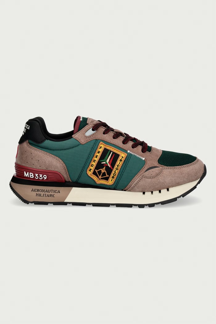 Aeronautica Militare SNEAKERS tenisice za muškarce 262SC0292UCT04394.94804 zelena AW26
