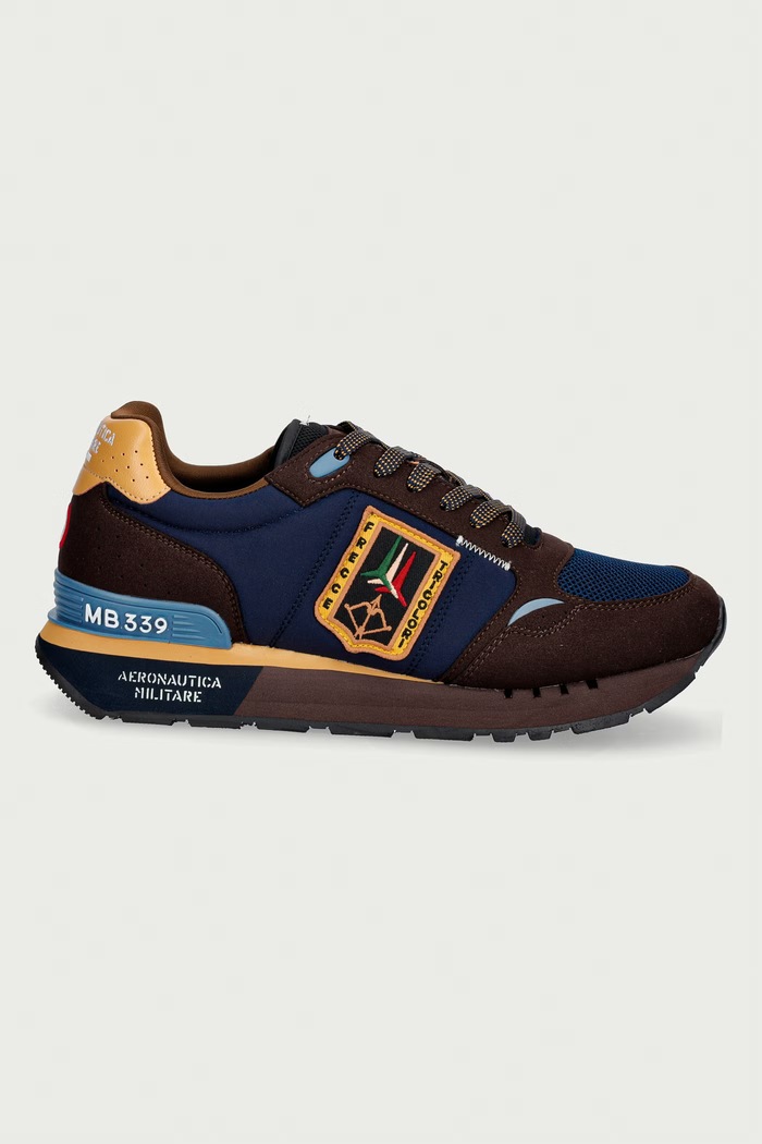Aeronautica Militare SNEAKERS ανδρικά 262SC0292UCT04394.94801 σκούρο μπλε AW26