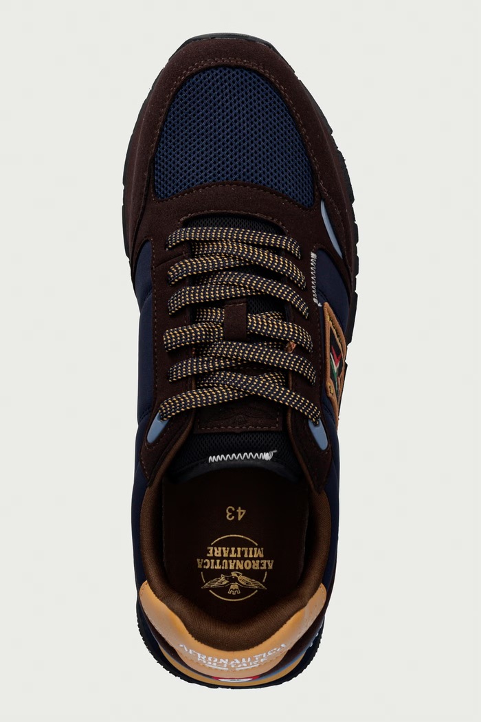 SNEAKERS ανδρικά Aeronautica Militare 262SC0292UCT04394.94801 σκούρο μπλε