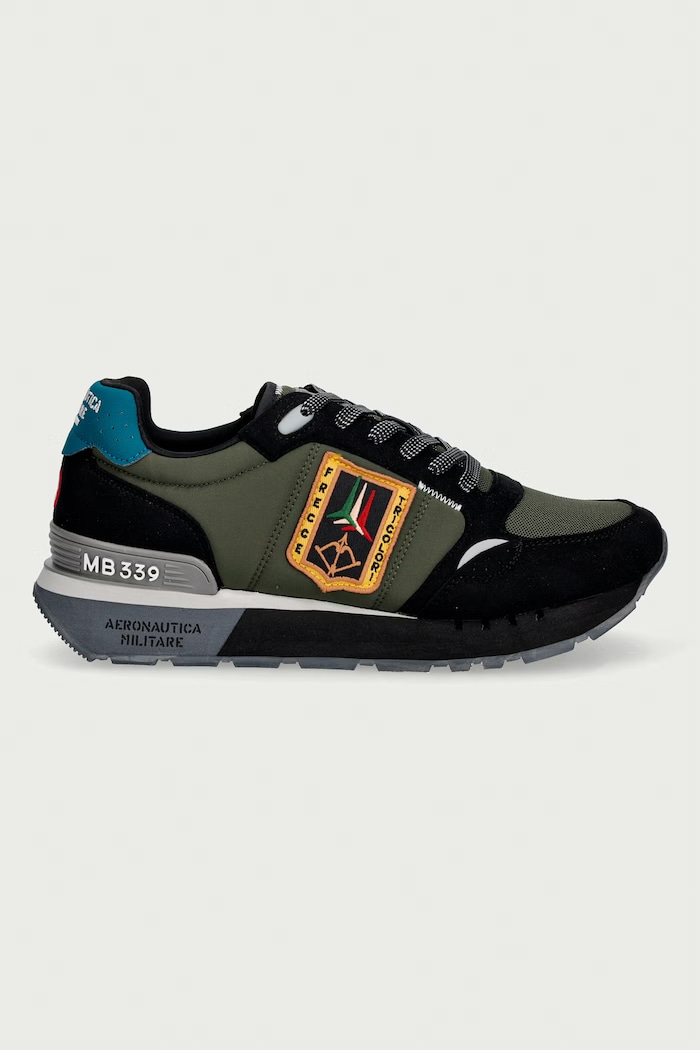 Aeronautica Militare SNEAKERS ανδρικά 262SC0292UCT04394.07323 πράσινο AW26