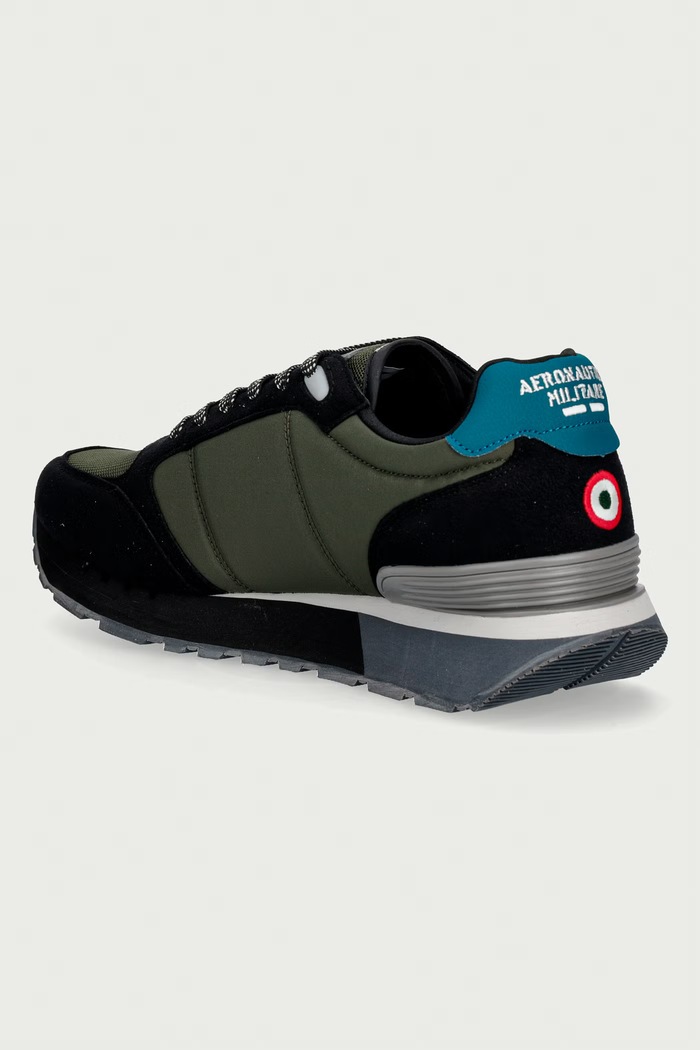 Παπούτσια Aeronautica Militare SNEAKERS ανδρικά 262SC0292UCT04394.07323 πράσινο