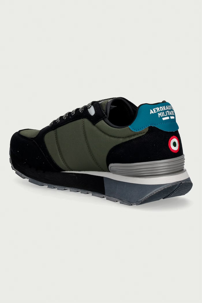 Παπούτσια Aeronautica Militare SNEAKERS ανδρικά 262SC0292UCT04394.07323 πράσινο