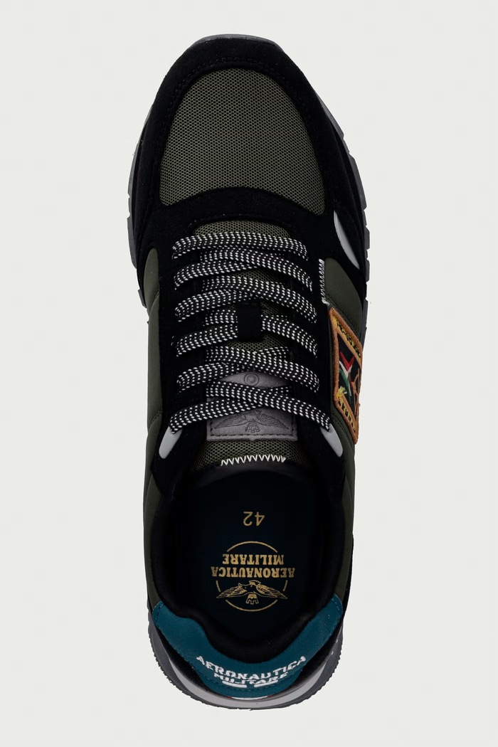 SNEAKERS ανδρικά Aeronautica Militare 262SC0292UCT04394.07323 πράσινο