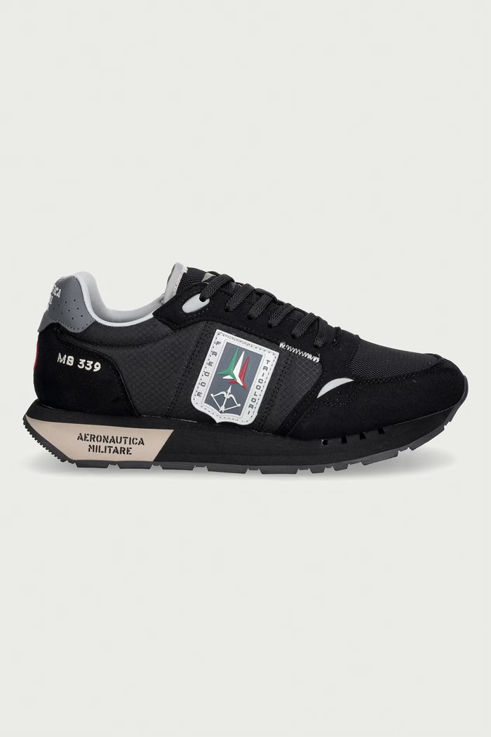Aeronautica Militare SNEAKERS кросівки чоловічі 262SC0292UCT04393.34300 чорний AW26