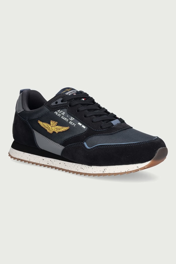 Aeronautica Militare SNEAKERS sneakers pánske tmavomodrá 262SC0288UCT03545.08184