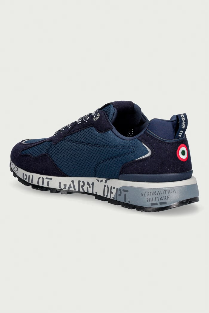 Obuća Aeronautica Militare SNEAKERS tenisice za muškarce 262SC0276UCT04327.08184 mornarsko plava
