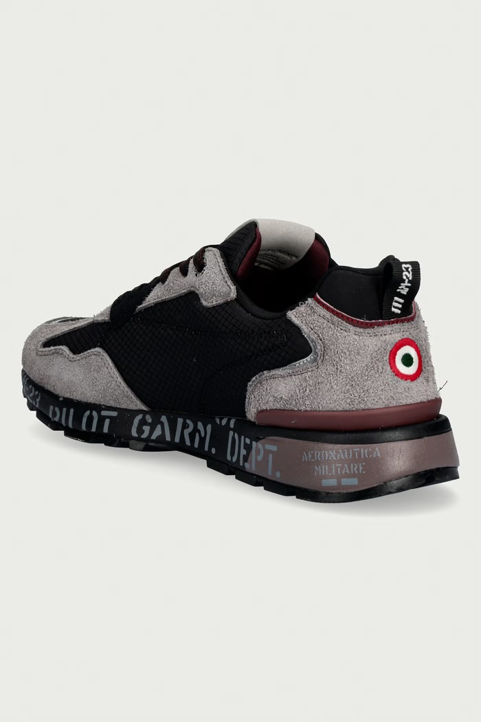 Obuća Aeronautica Militare FURRY SNEAKERS tenisice za muškarce 262SC0276UCT03546.34300 crna