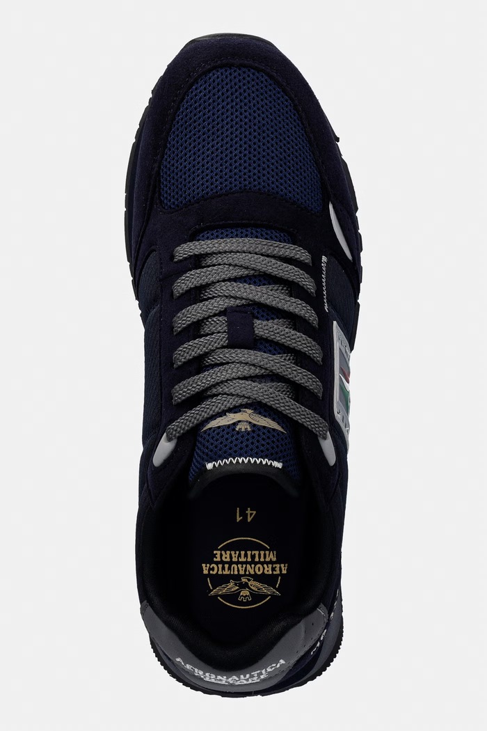 Aeronautica Militare SNEAKER superge moške mornarsko modra 262SC0292UCT04393.8184
