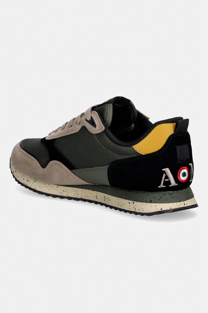 Obuwie Aeronautica Militare SNEAKER sneakersy męskie 262SC0288UCT03545.94818 zielony