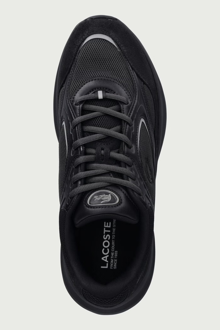 Run Set Lux Sneakers tenisice za muškarce Lacoste 52SMA0091.AS4 crna
