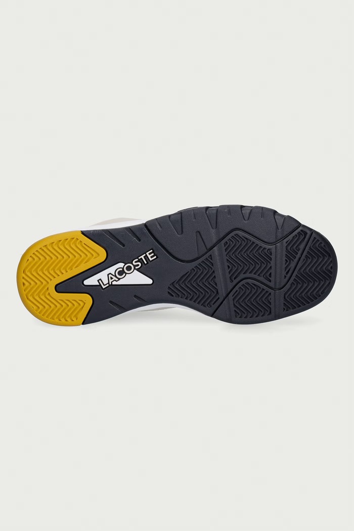 Lacoste Game Trainer Pro Archive Pack Sneakers sneakersy męskie skórzane 52SMA0004.WN1 beżowy