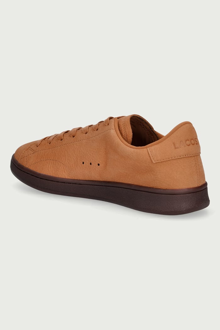 Obuća Lacoste Carnaby Set Sneakers tenisice za muškarce od nubuka 52SMA0147.AOP smeđa