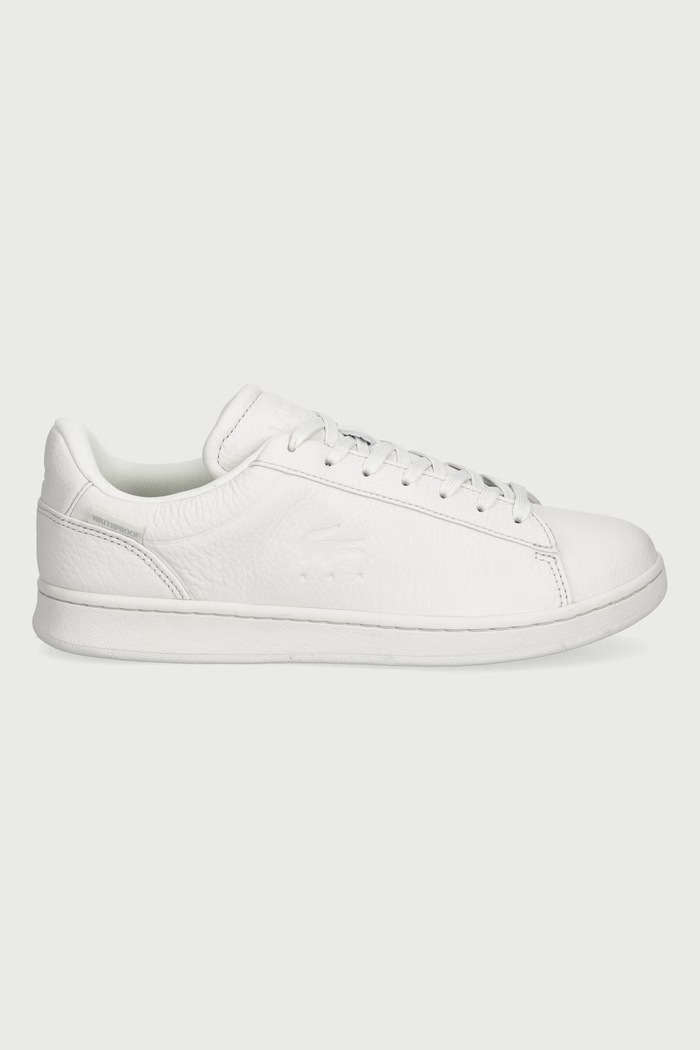 Lacoste Carnaby Shield Sneakers tenisice za muškarce od kože 52SMA0053.18C bijela AW26