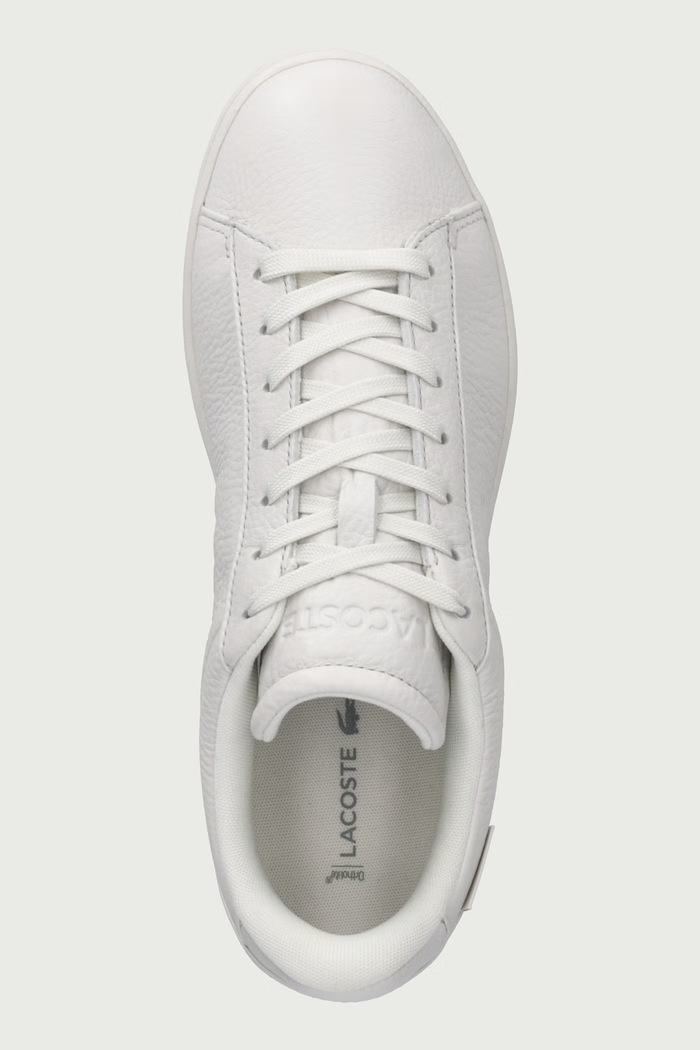 Carnaby Shield Sneakers tenisice za muškarce od kože Lacoste 52SMA0053.18C bijela