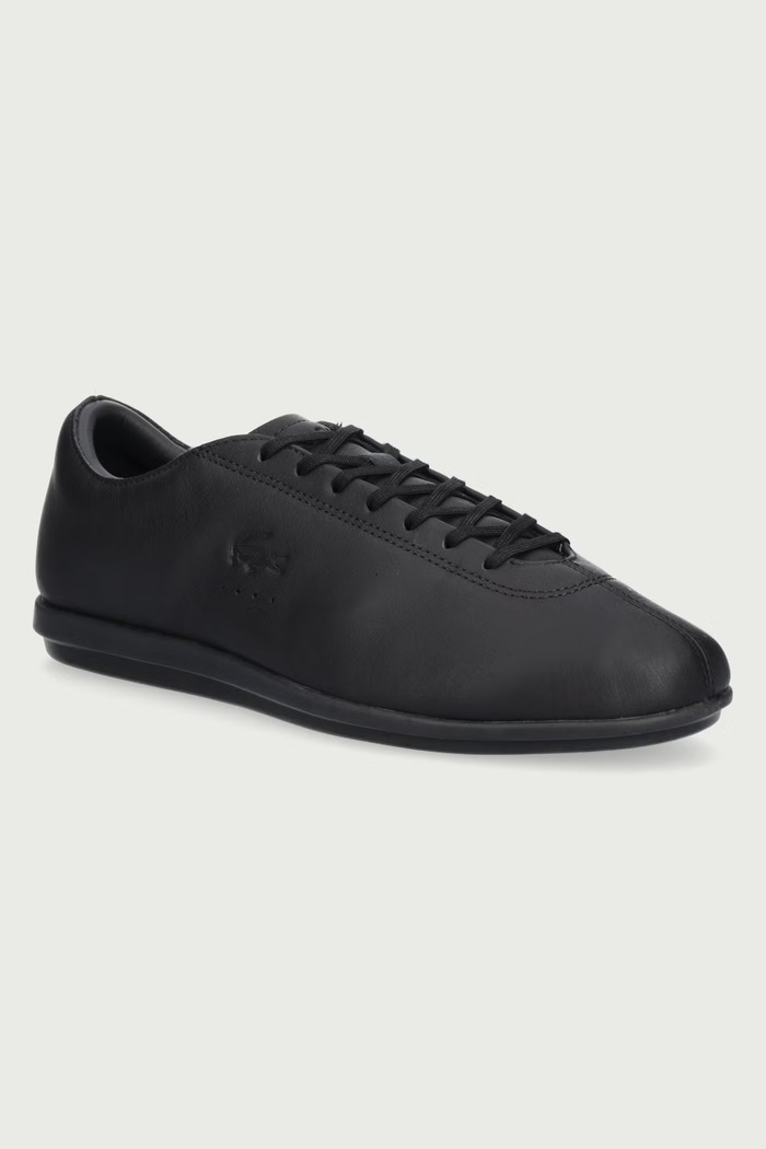 Lacoste Driver Low Pro Sneakers pánské kožené sneakers boty černá 52SMA0056.AS4