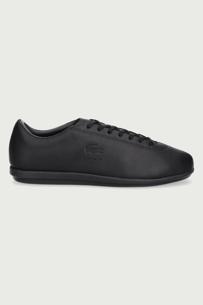 Lacoste Driver Low Pro Sneakers pánské kožené sneakers boty 52SMA0056.AS4 černá AW26