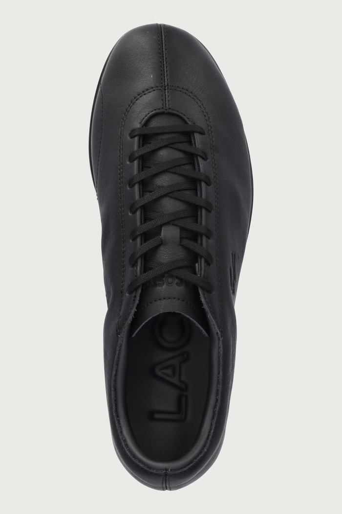 Driver Low Pro Sneakers pánské kožené sneakers boty Lacoste 52SMA0056.AS4 černá