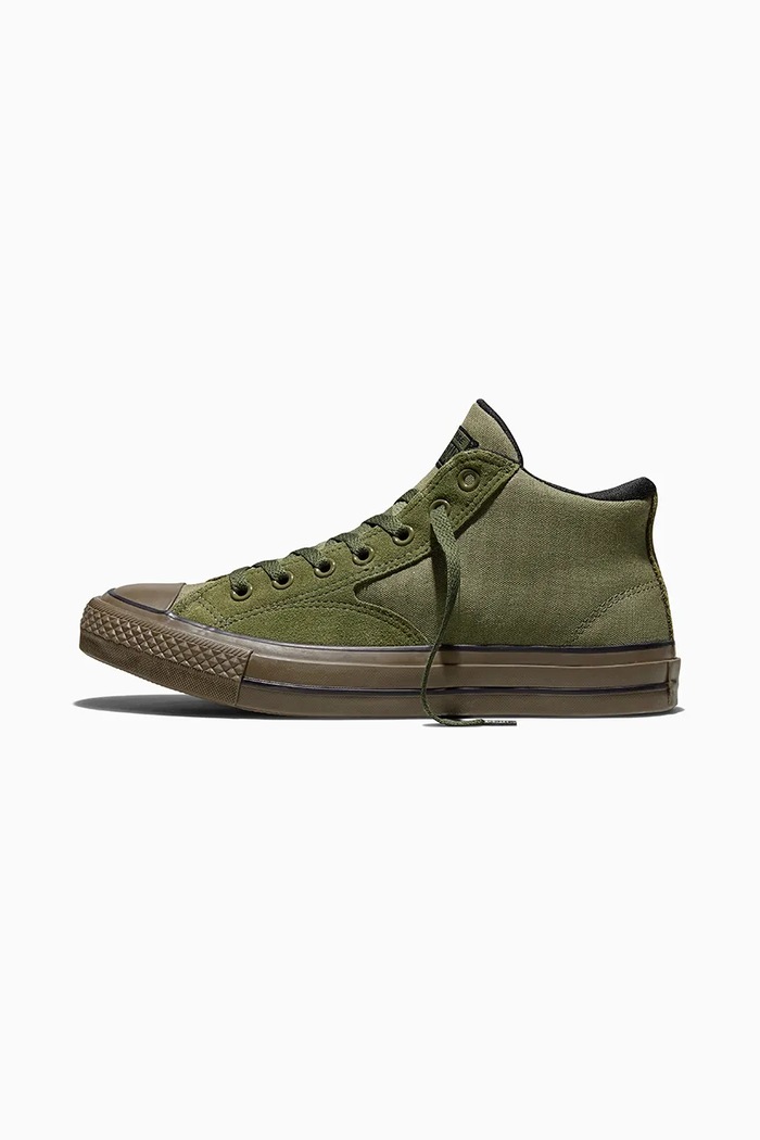 Obutev Converse Chuck Taylor All Star Malden Street MID platnene superge moške A19197C zelena