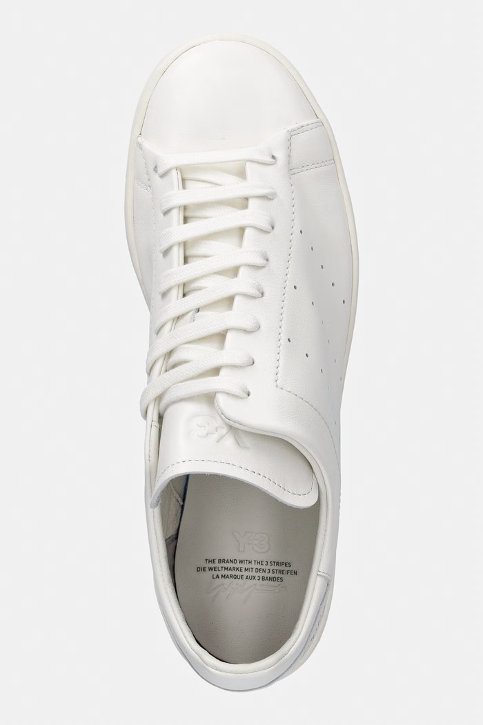 Y-3 DIAGONAL STAN S sneakersy męskie skórzane biały KZ9074