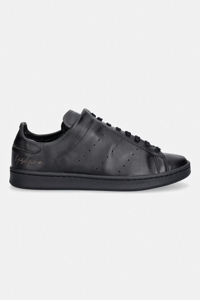 Y-3 DIAGONAL STAN S sneakersy męskie skórzane KZ9073 czarny AW26