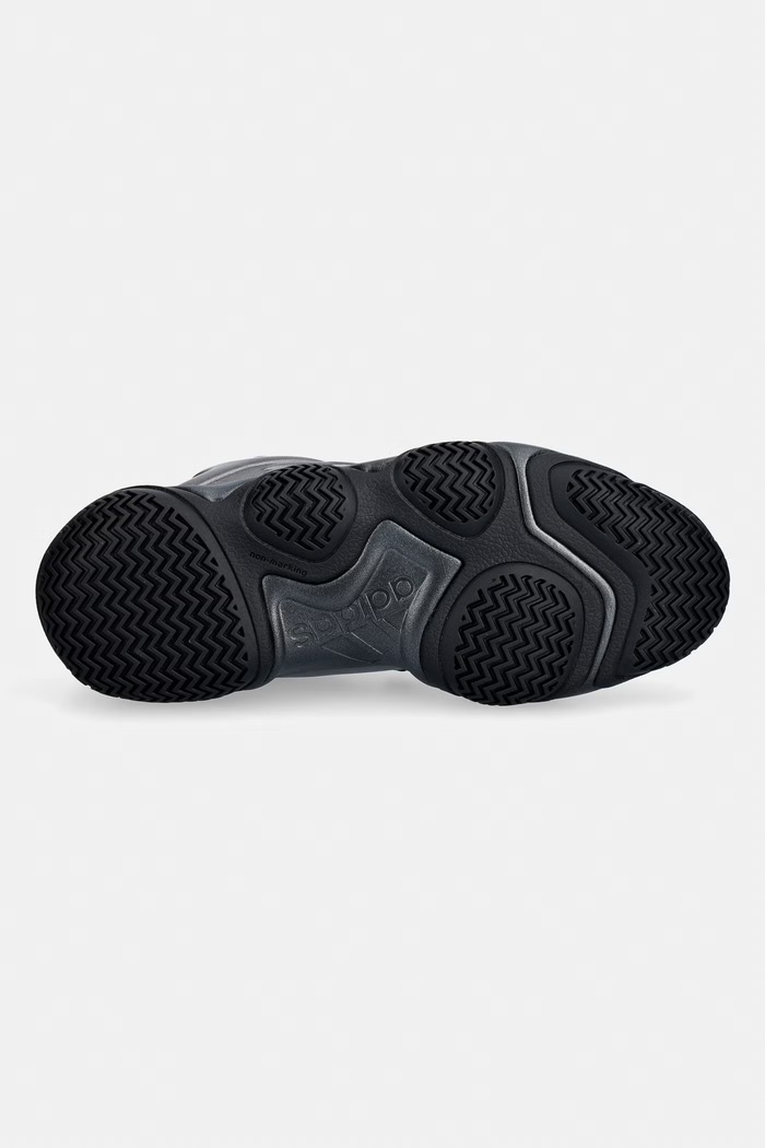 Y-3 MEGABALL кросівки чоловічі шкіряні KI7795 срібний