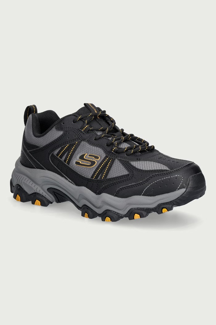 Skechers Buty trekkingowe męskie STAMINA AT - UPPPER STITCH szary 237527