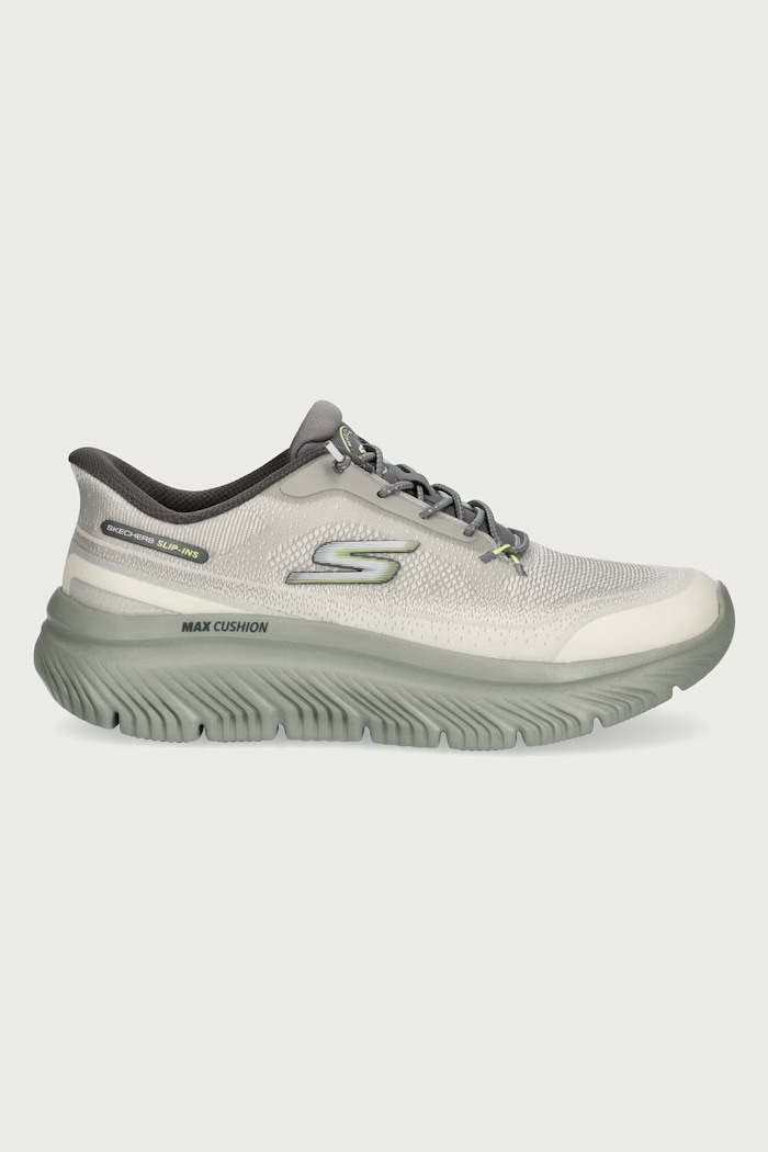 Skechers Buty treningowe męskie GO WALK MAX CUSHIONING HYPER 217128 szary AW26