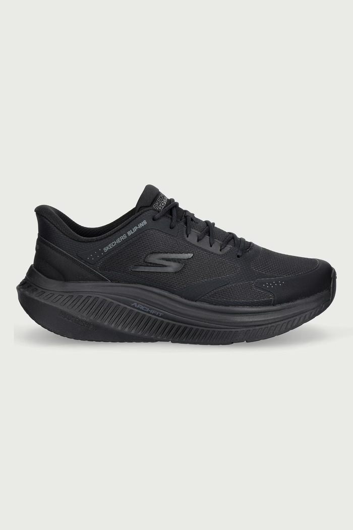 Skechers Sneakersy męskie GO WALK MAX CUSHIONING ARCH F 216351 czarny AW26