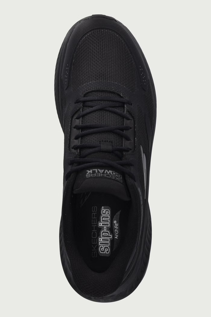 Sneakersy męskie GO WALK MAX CUSHIONING ARCH F Skechers 216351 czarny