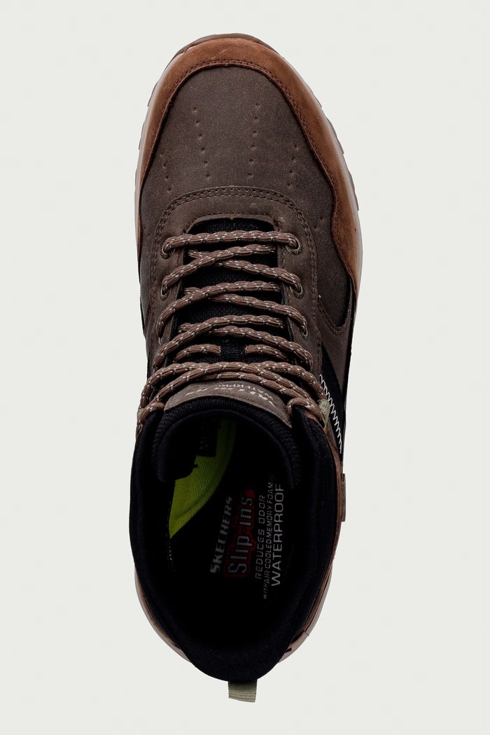 Buty męskie SLADE ULTRA - TURNER Skechers 211182 brązowy