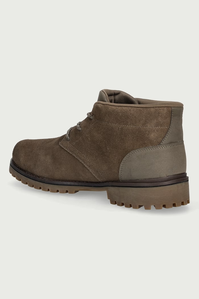 Obuwie Skechers Trzewiki męskie skórzane QUINTERO - DAMIEN 205903 zielony