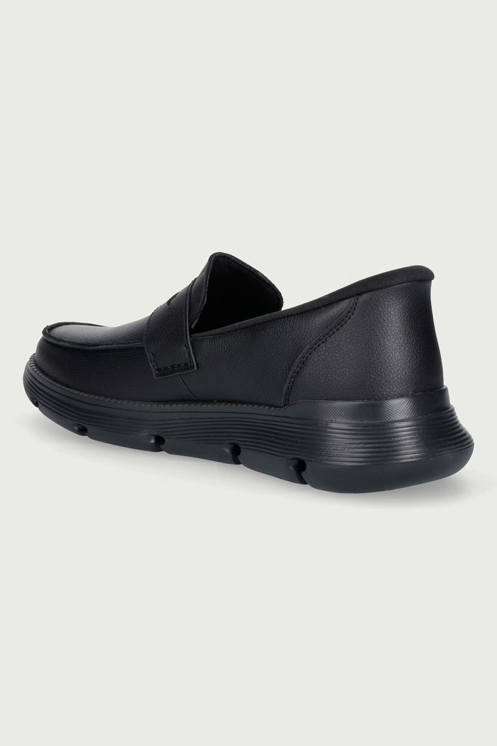 Obuwie Skechers Mokasyny męskie GARZA - WYATT 205887 czarny