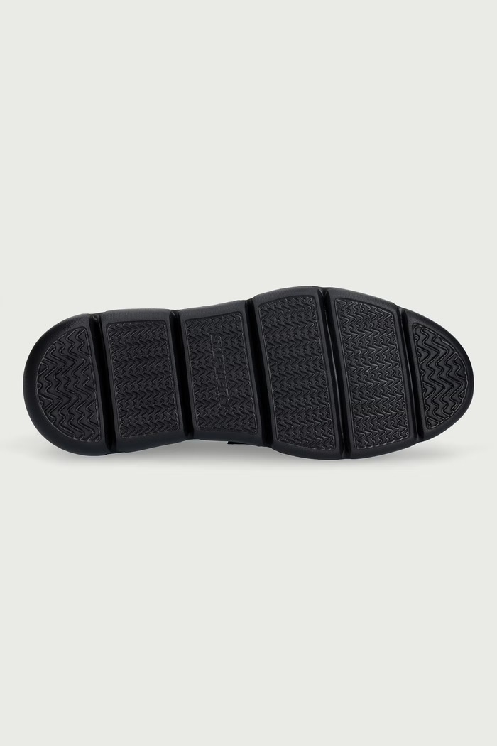 Mokasyny męskie GARZA - WYATT Skechers czarny 205887