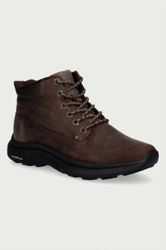Skechers Trapery męskie POLLARD - WAYLON brązowy 205333