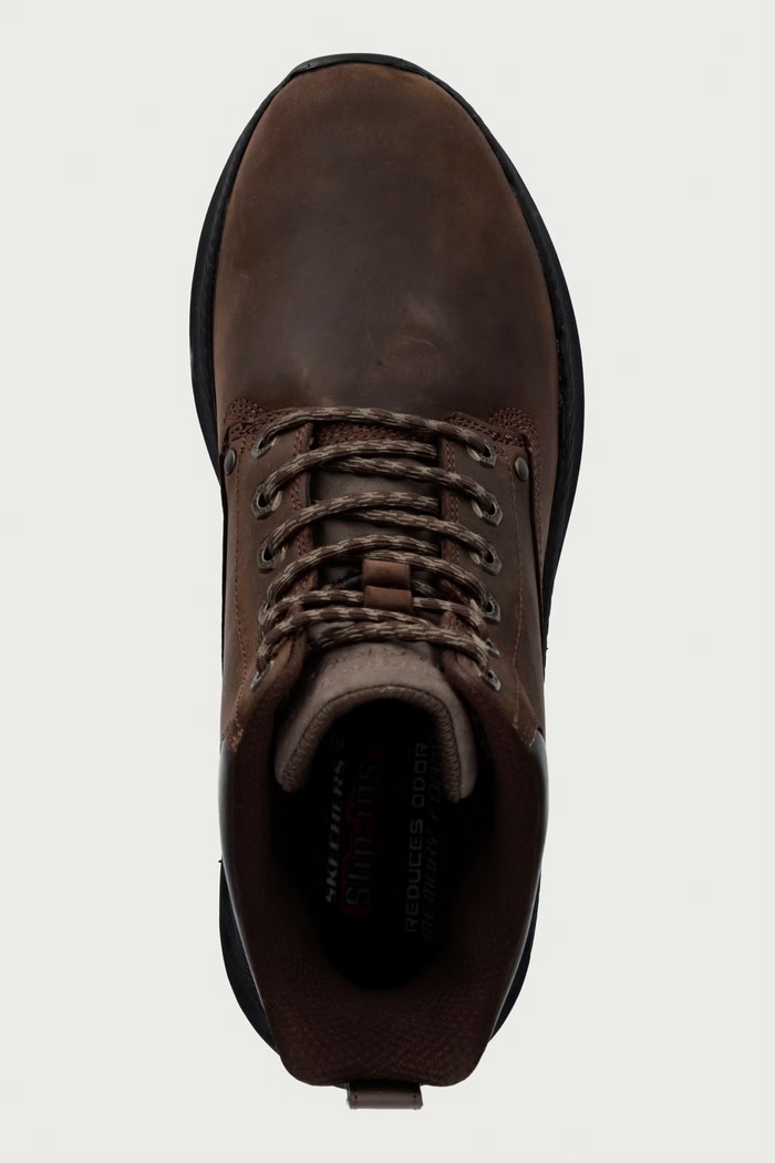 Trapery męskie POLLARD - WAYLON Skechers 205333 brązowy