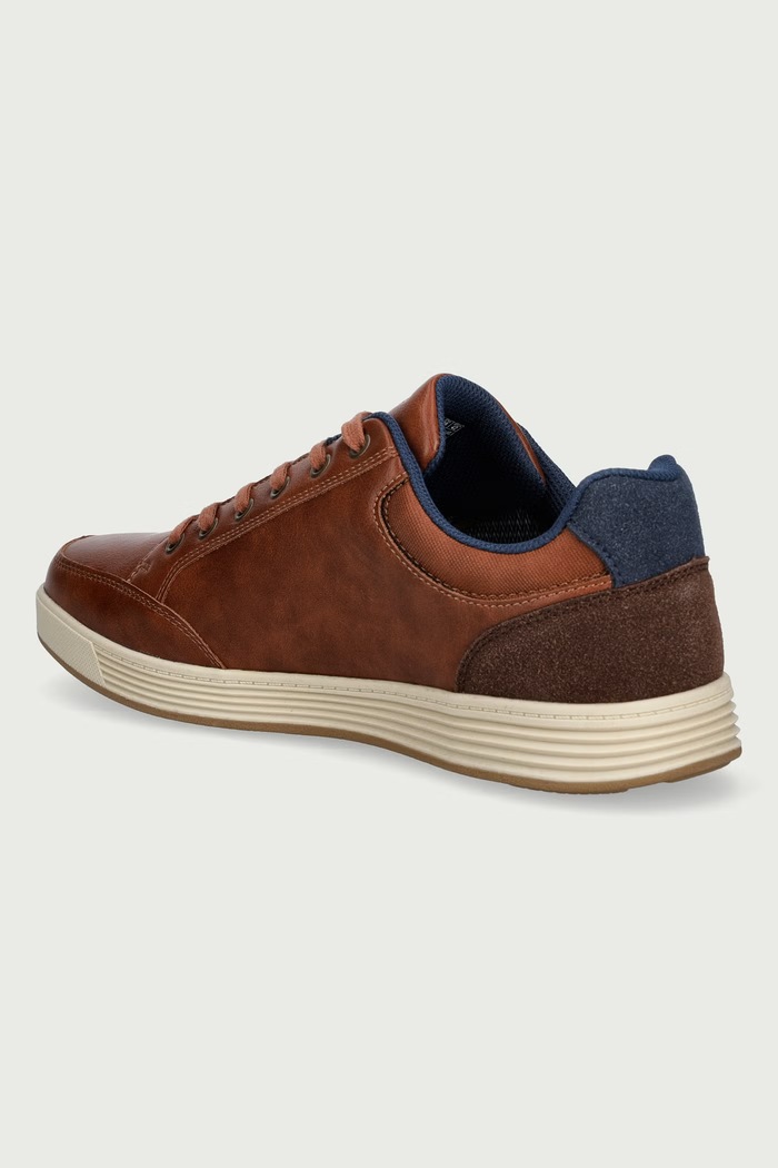 Obuwie Skechers CAVELL - SPARKMAN sneakersy męskie 210944 brązowy
