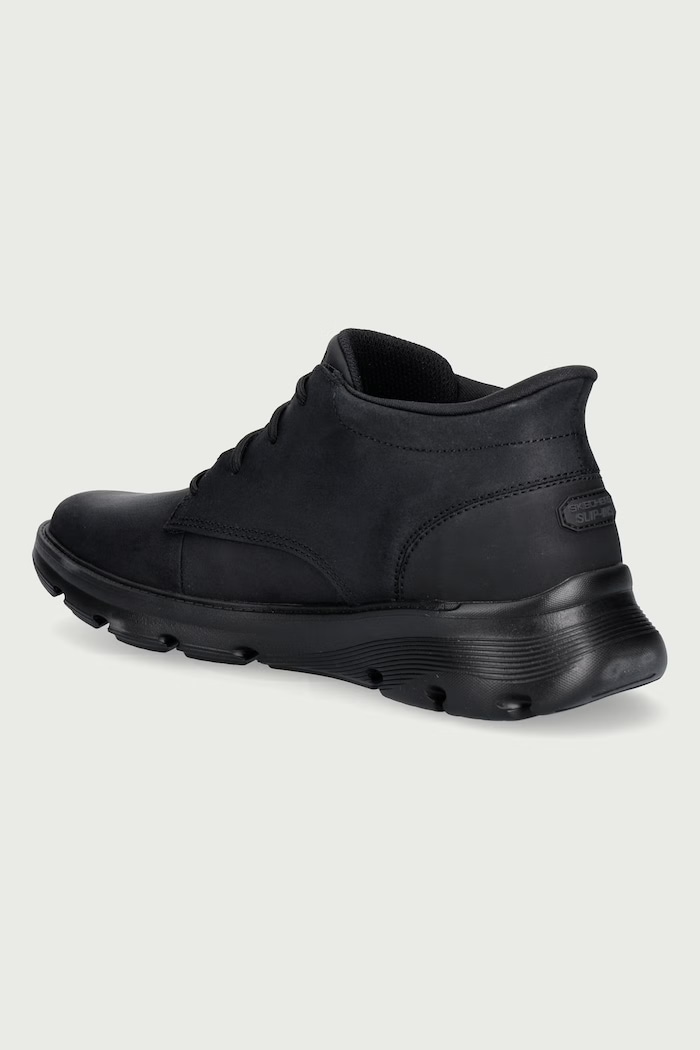 Încălțăminte Skechers GARZA-RIDLEY sneakers pentru bărbați din piele 205514 negru