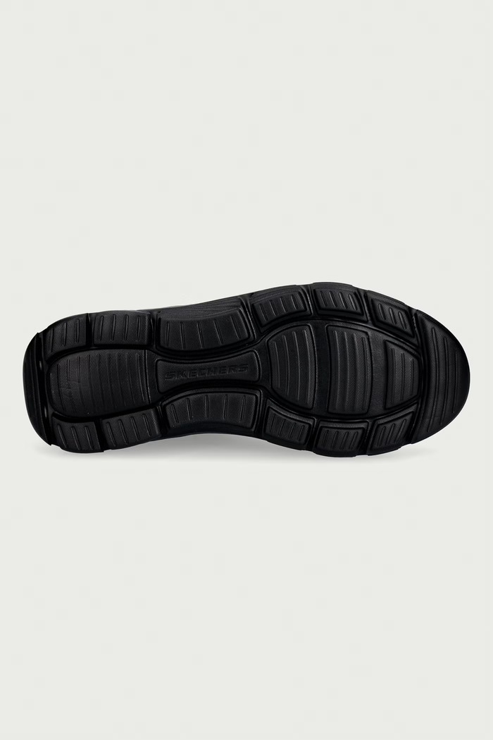 GARZA-RIDLEY sneakersy męskie skórzane Skechers czarny 205514