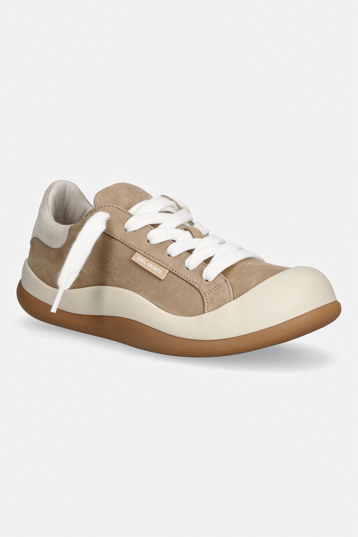 Axel Arigato Squish sneakersy męskie nubukowe brązowy F3654004