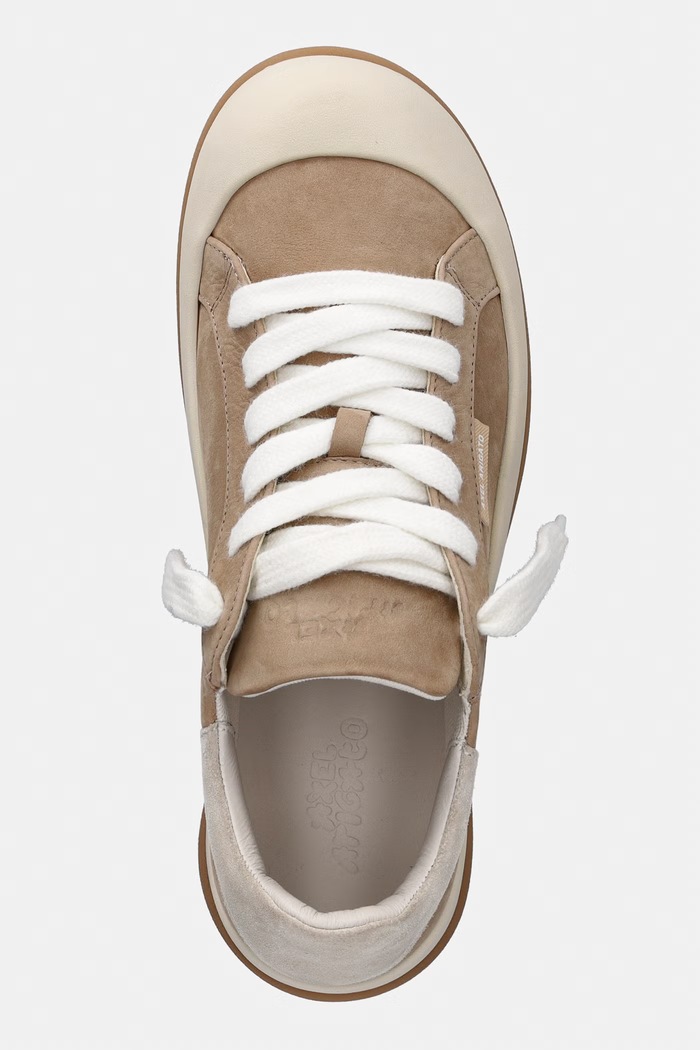 Axel Arigato Squish sneakersy męskie nubukowe brązowy F3654004