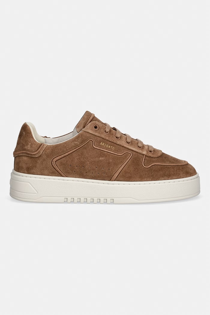 Axel Arigato Orbit Embroidery sneakersy męskie zamszowe F3414002 brązowy AW26
