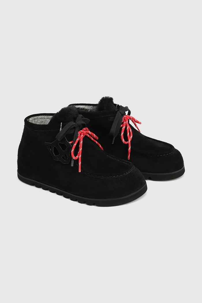 Naked Wolfe Παπούτσια Ανδρικά σουέτ The Madness The.Madness.Boot.Black μαύρο AW26