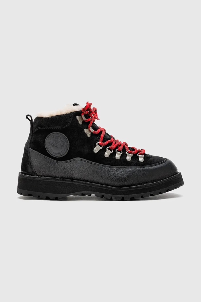 Naked Wolfe Turistické topánky pánske semišové Subzero čierna Subzero.Black.Suede